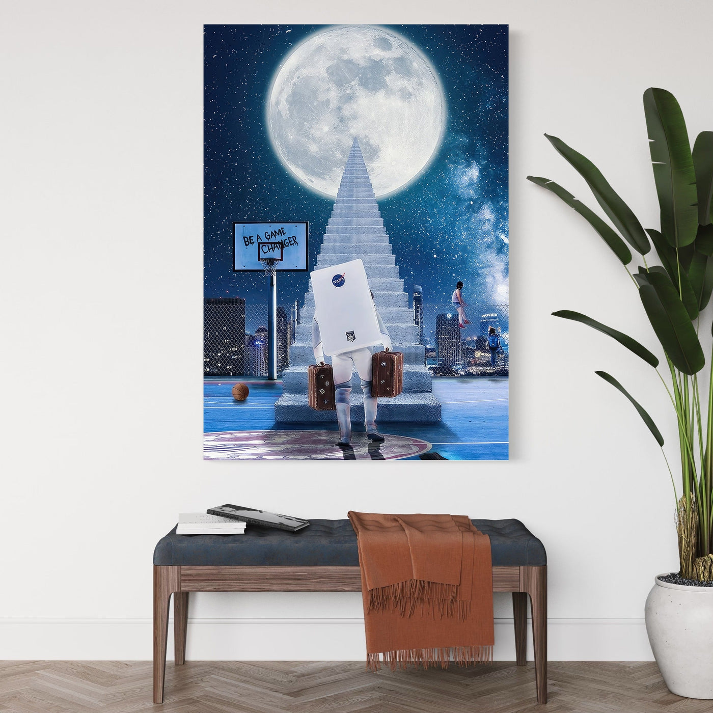 To the moon