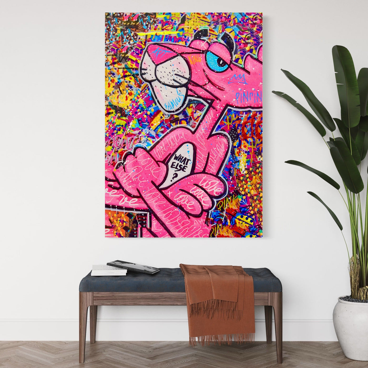 Pink Panther x Banksy