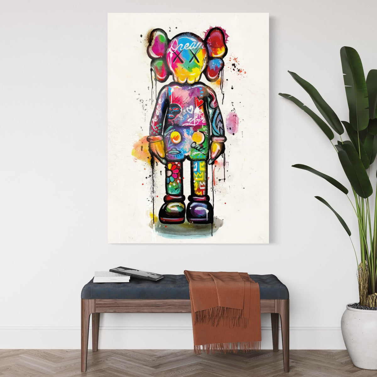 KAWS Graffiti