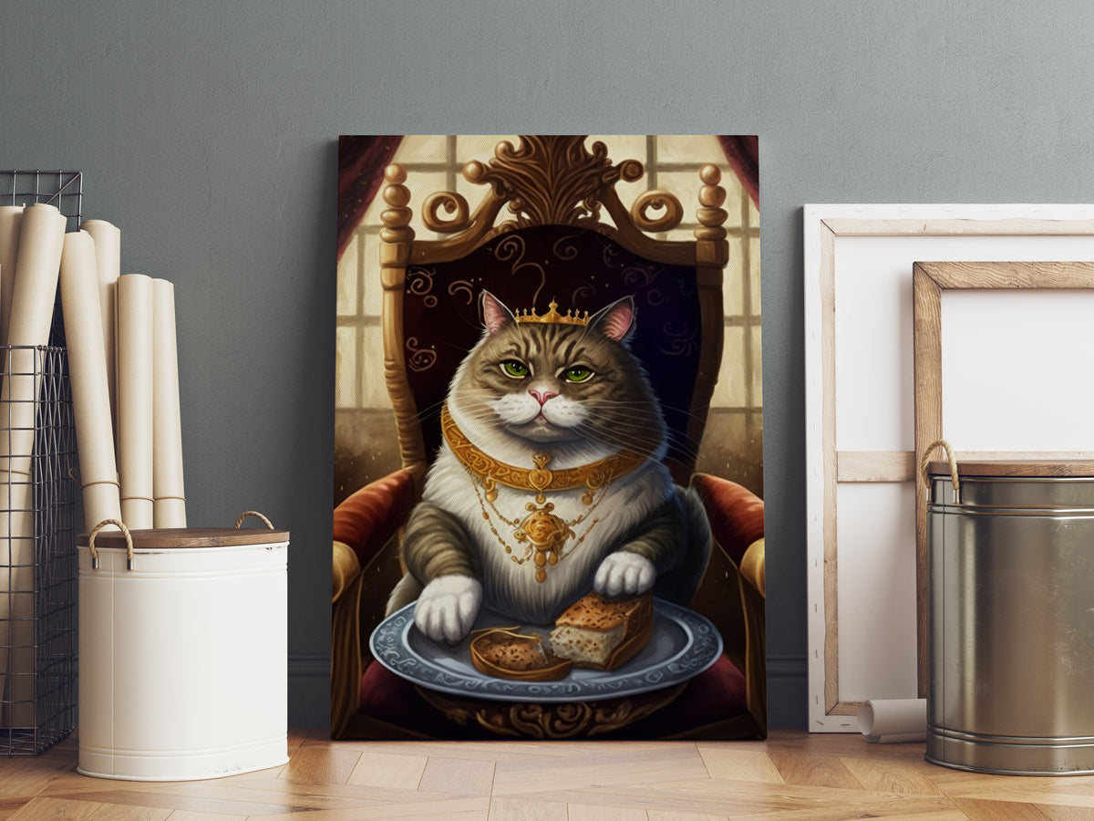 Le Roi des Chats — sur le mur