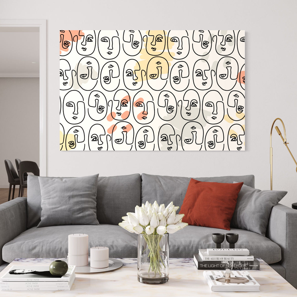 Le Motif des Visages
