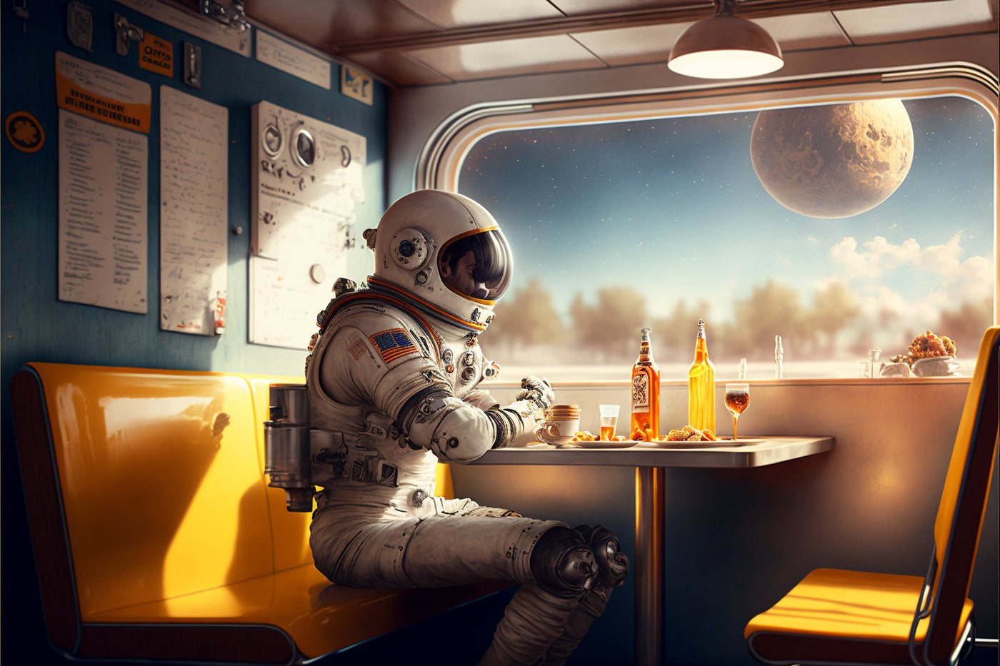 Houston, On a un Milkshake
