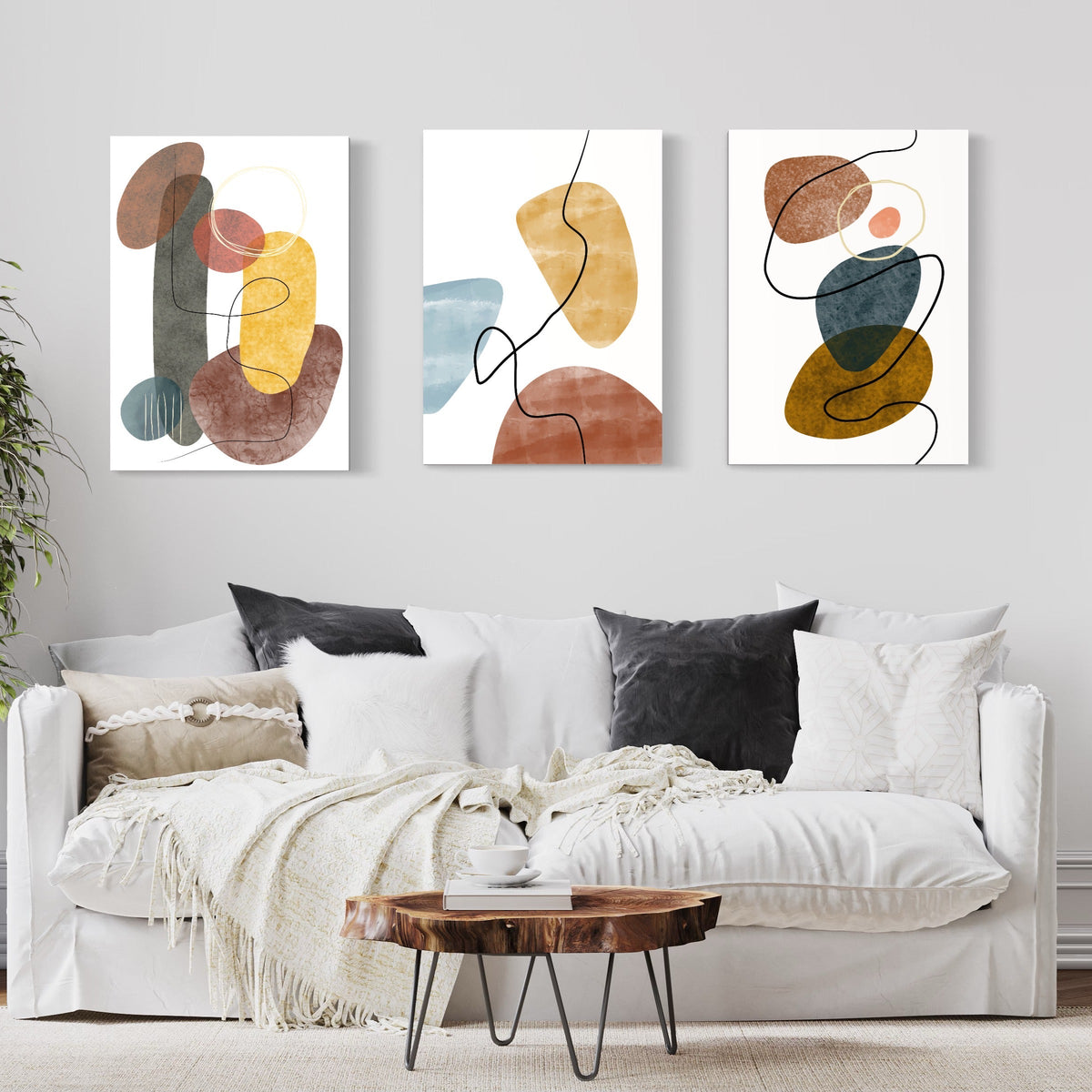 Triptyque Terracotta