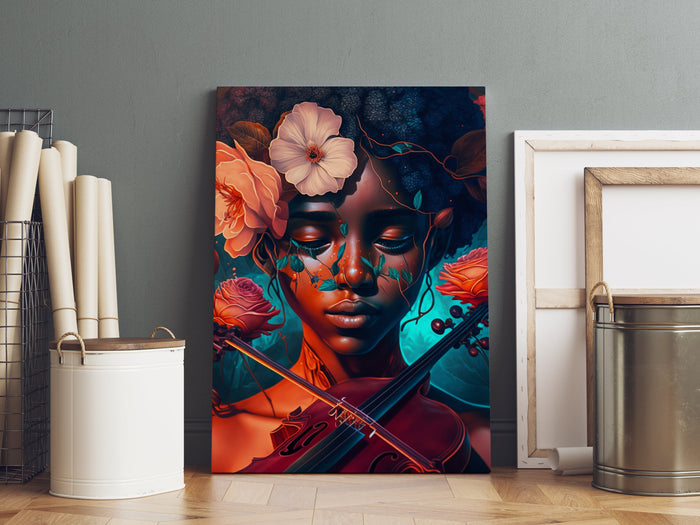 La Violoniste aux Fleurs