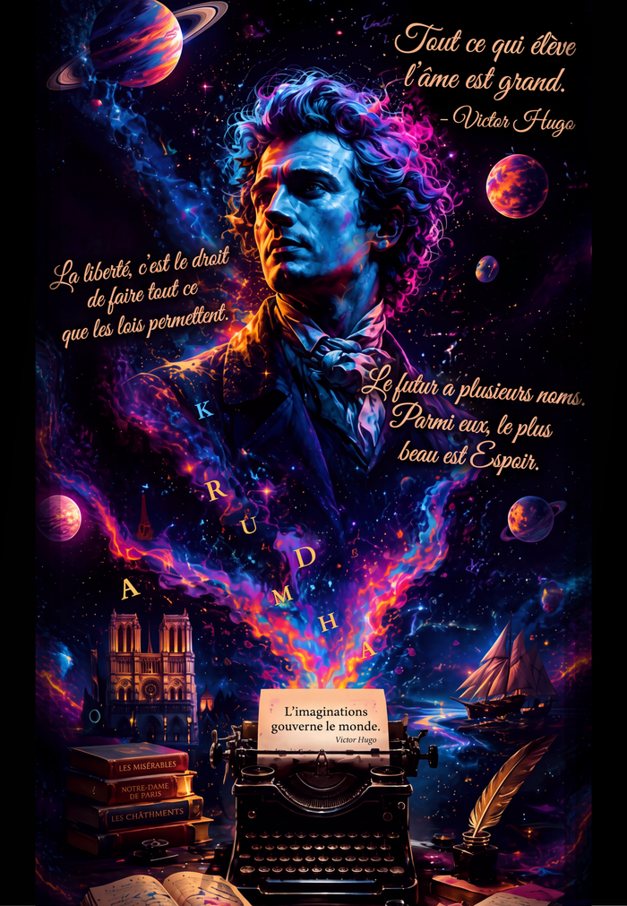 Victor Hugo - by Charif
