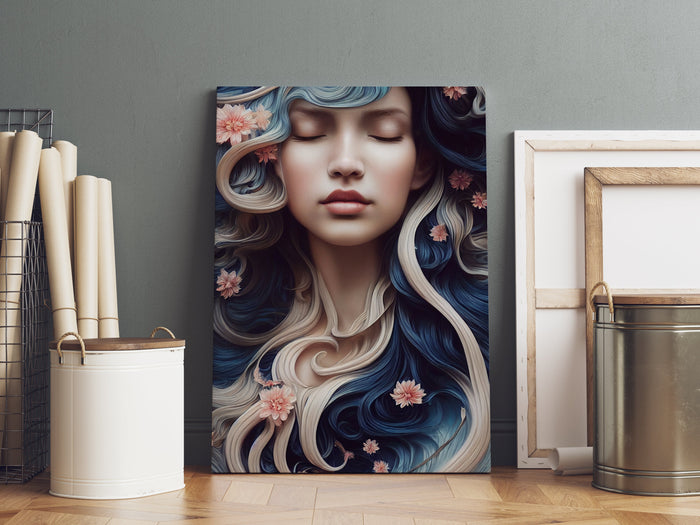 L'Ondine aux Fleurs Roses