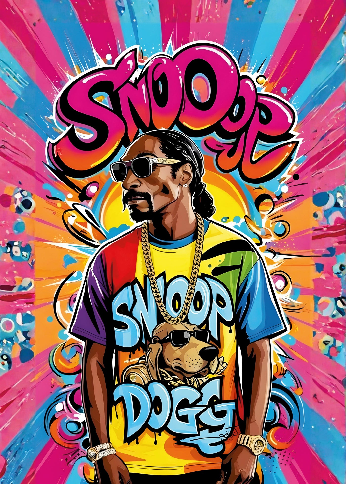 Snoop Dogg Le Legendaire — sur le mur