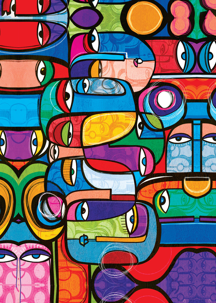 Cubist - Faces 2