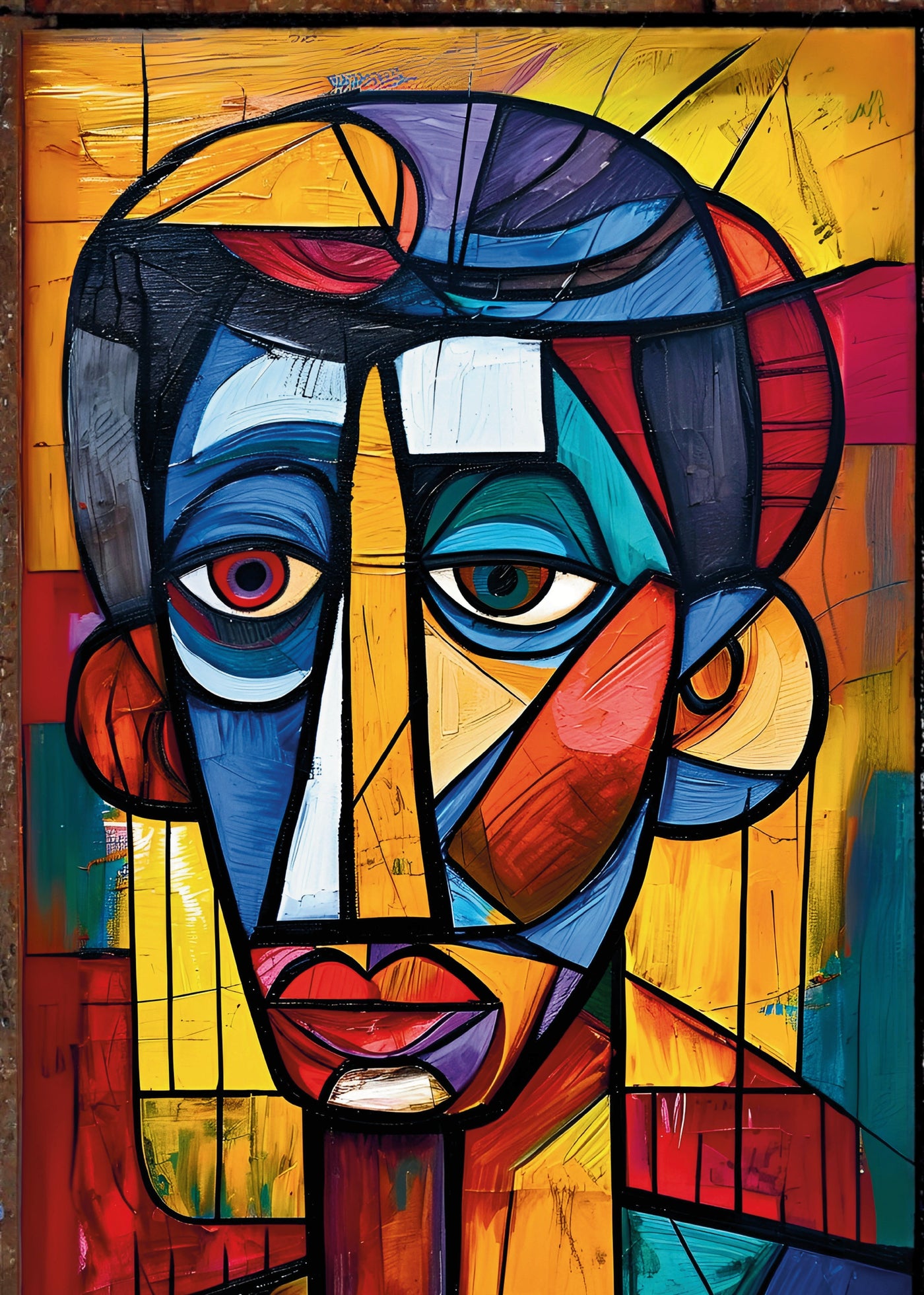Visage Fracturé 60