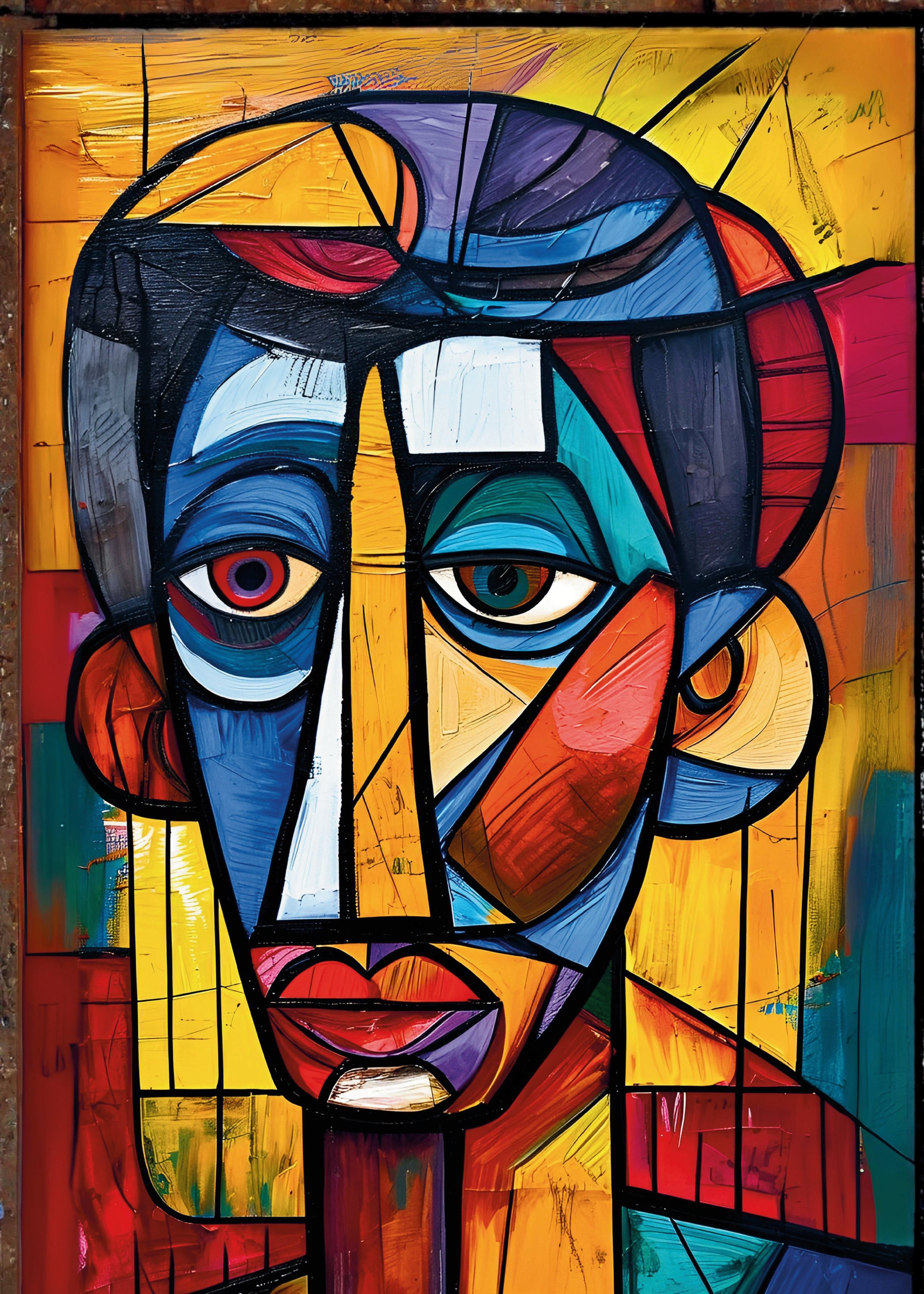 Visage Fracturé 60