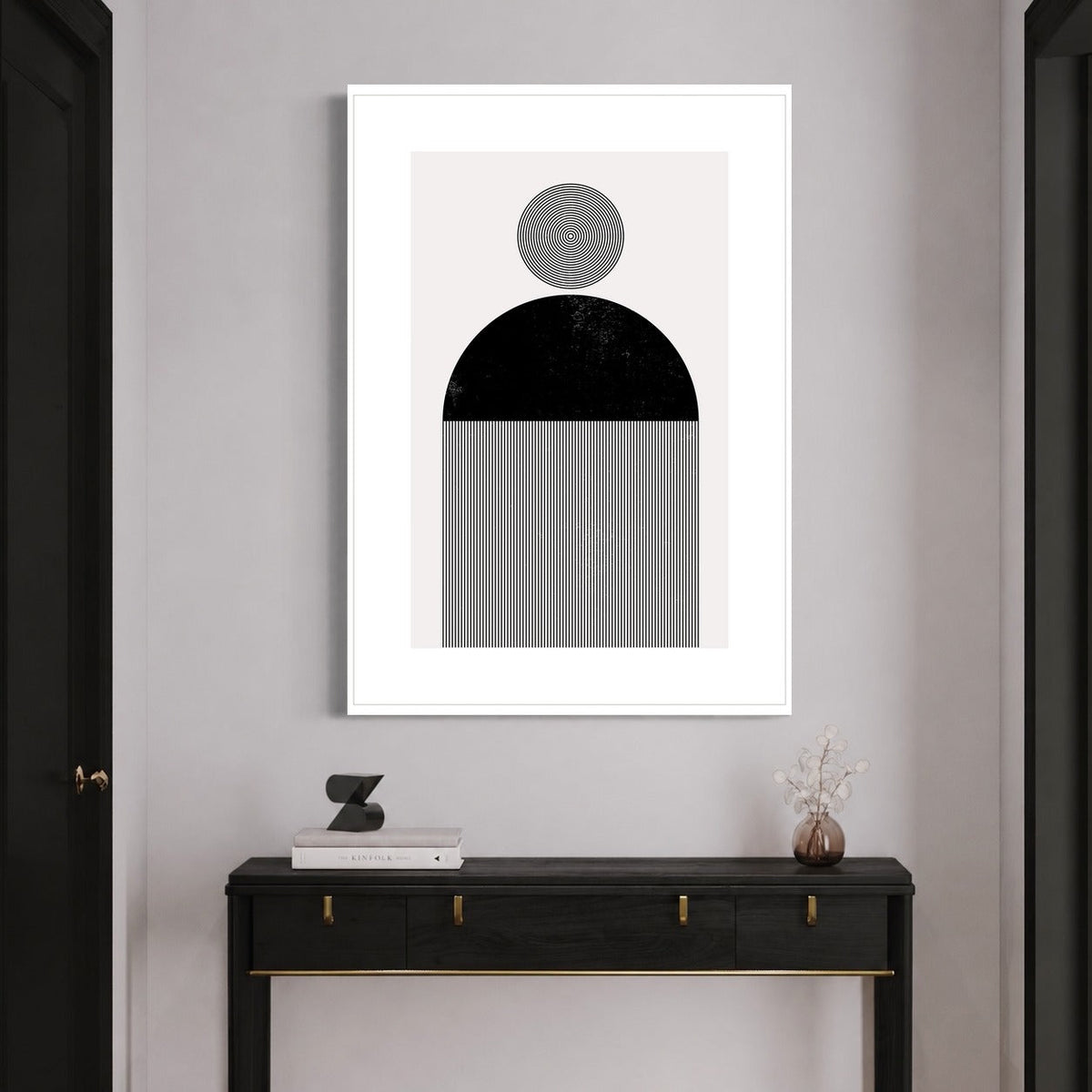 L’Arche du Silence — sur le mur