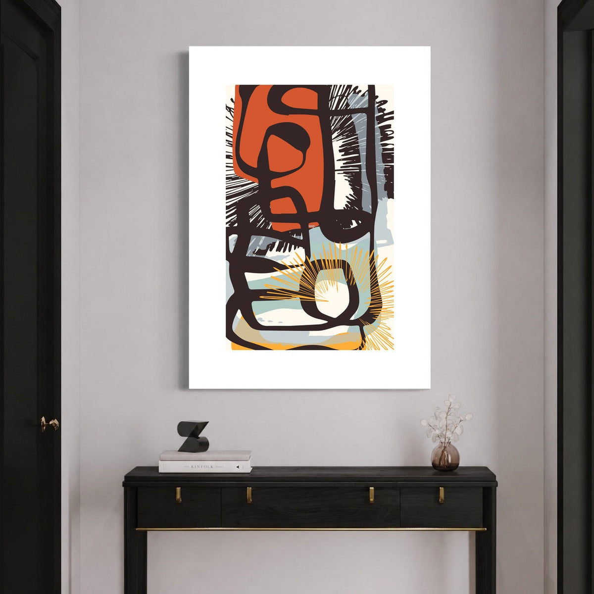 Abstract — sur le mur