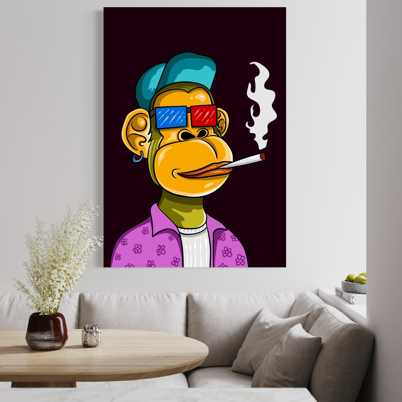 Singe en 3D