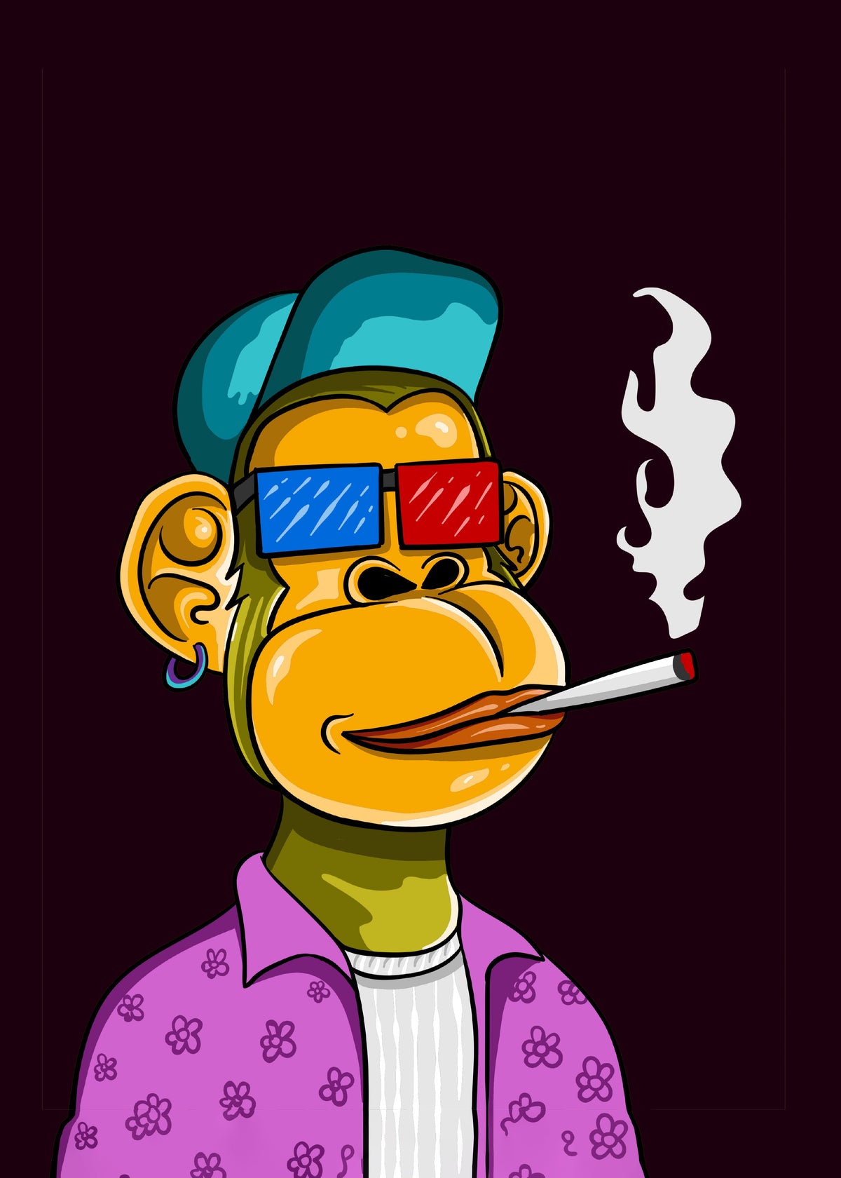 Nft Bored Ape White