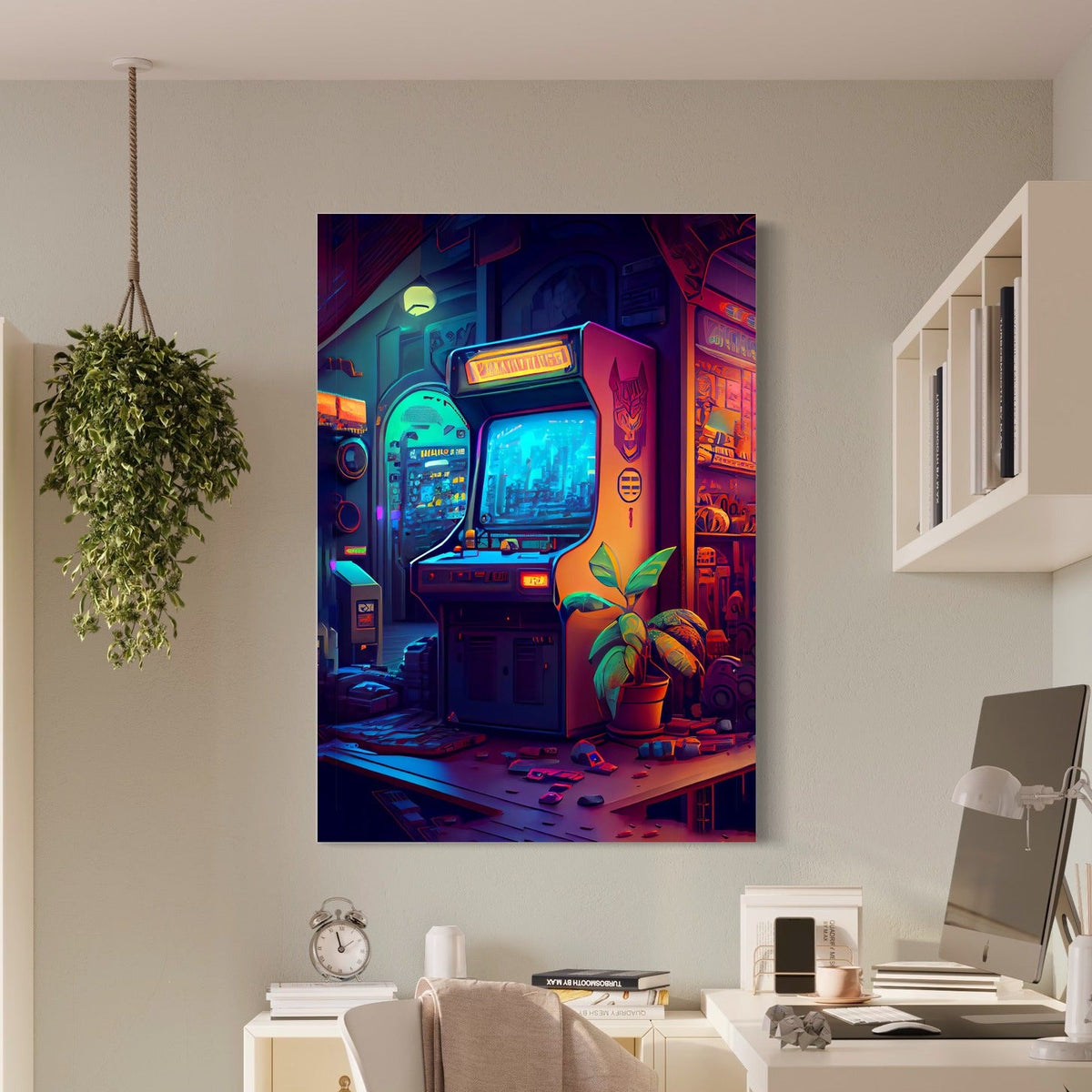 Borne de Minuit — sur le mur