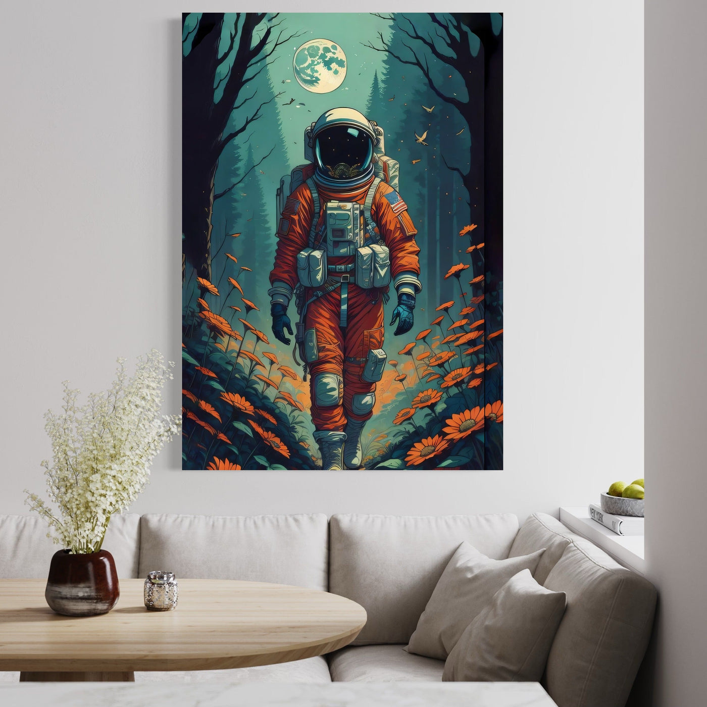 L'Astronaute en Forêt