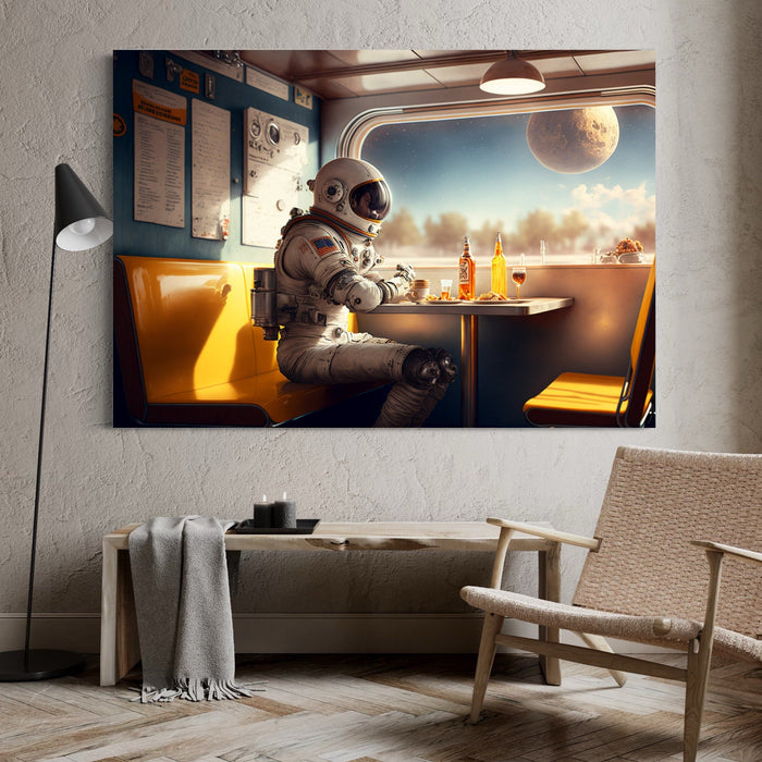 L'Astronaute au Diner Vintage