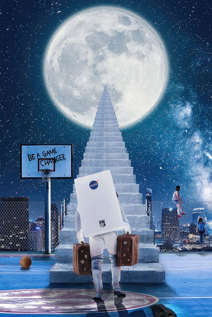 To the moon