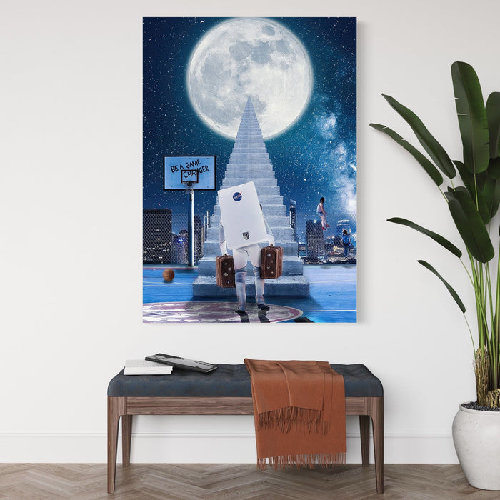 To the moon