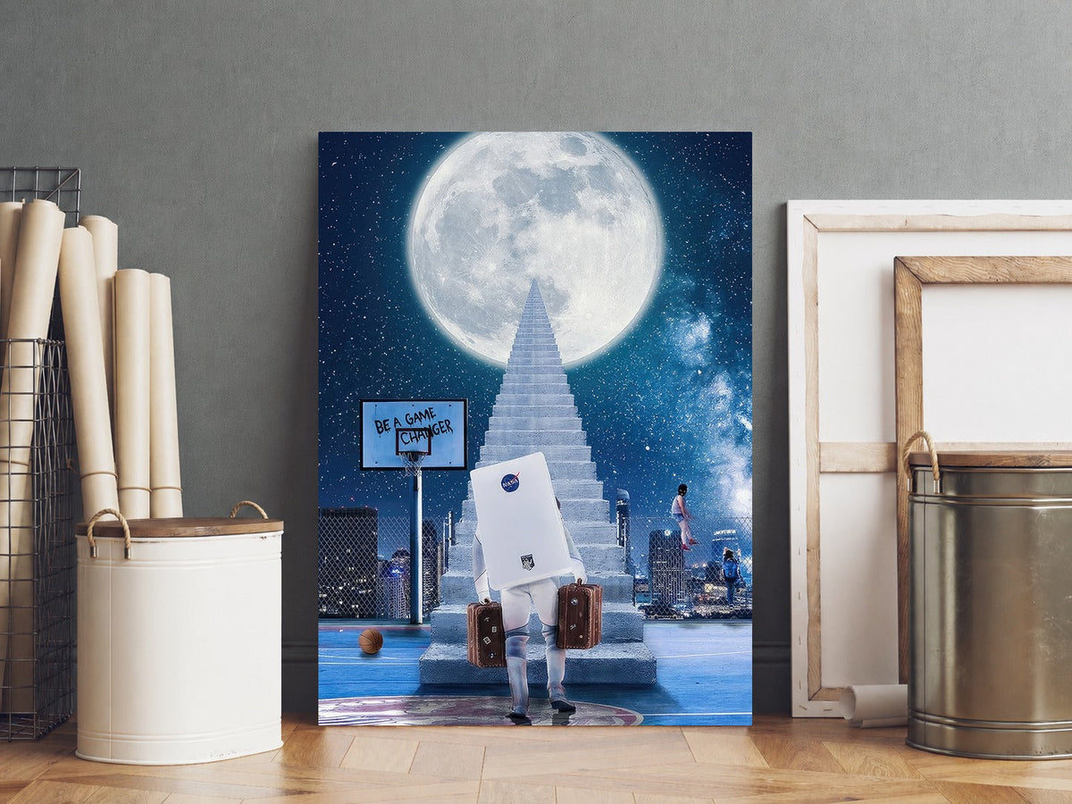 To the moon