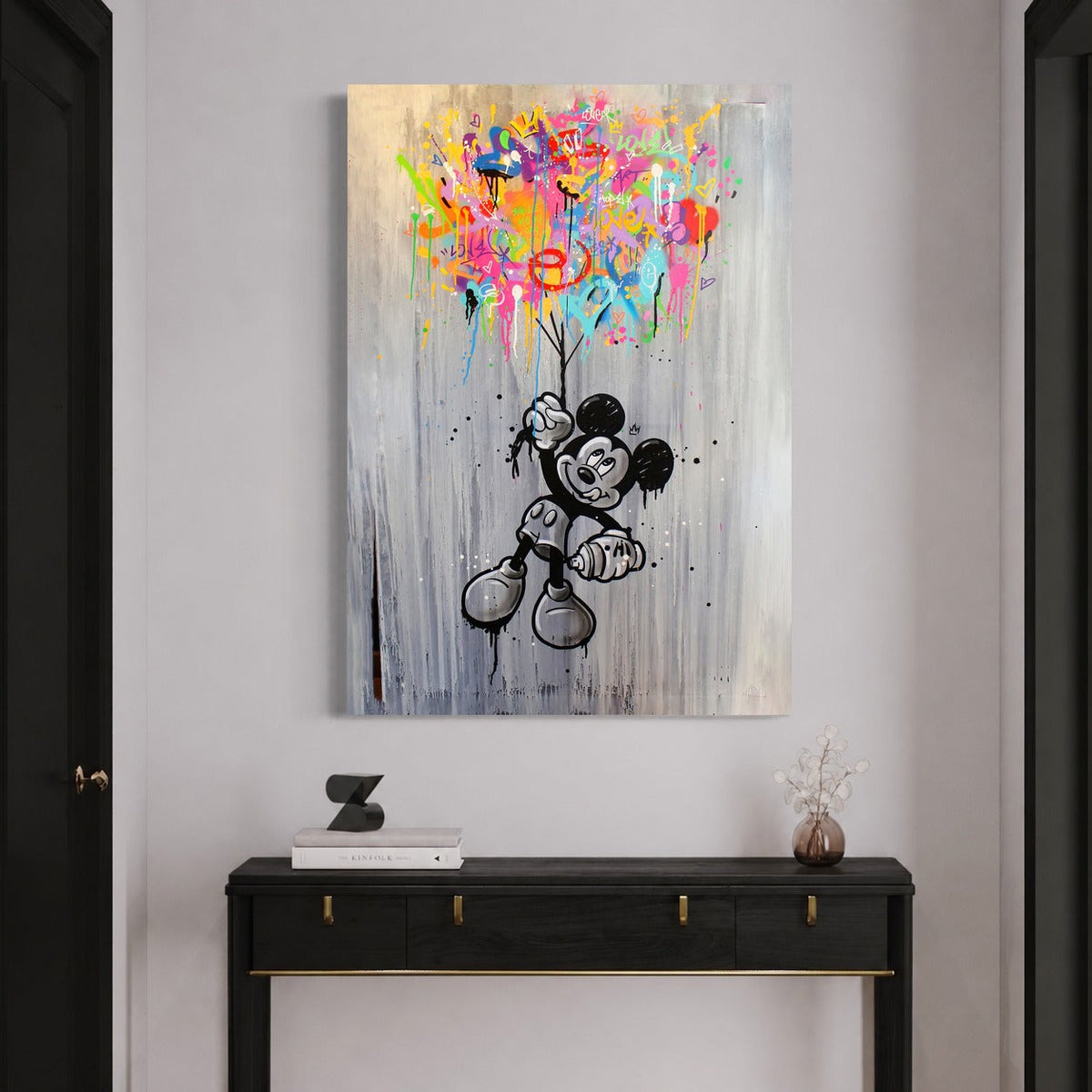 Les Ballons Voyageurs — sur le mur