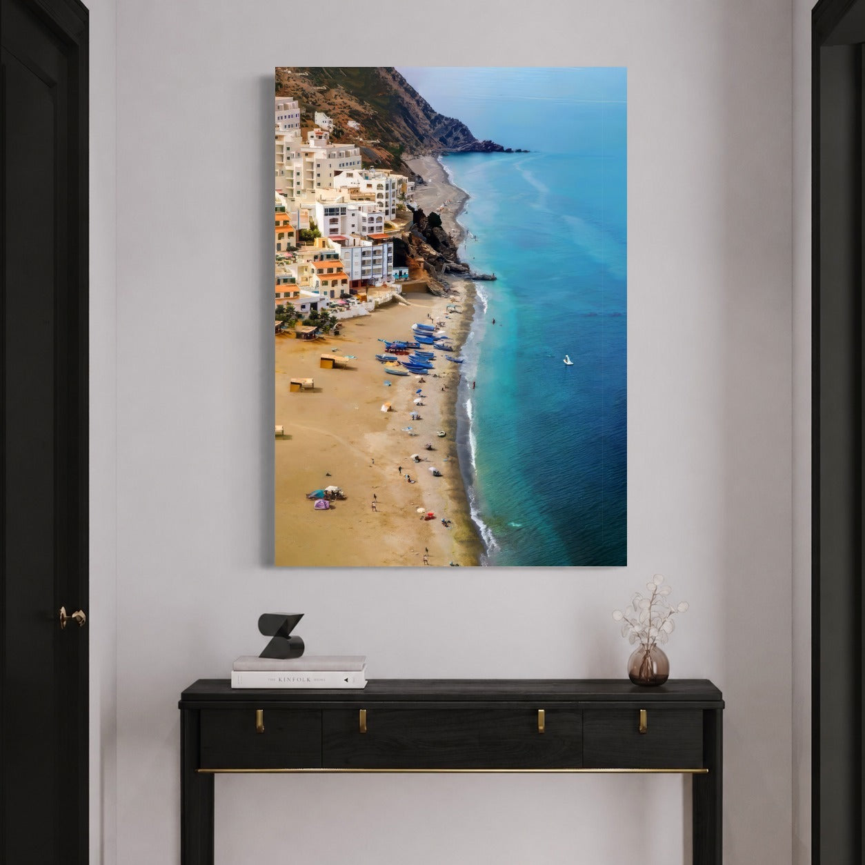 Client de Plage — sur le mur