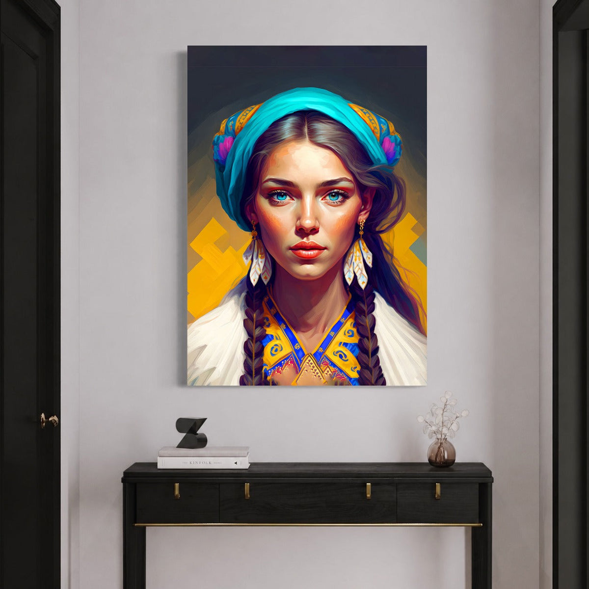 Le Beau Visage — sur le mur