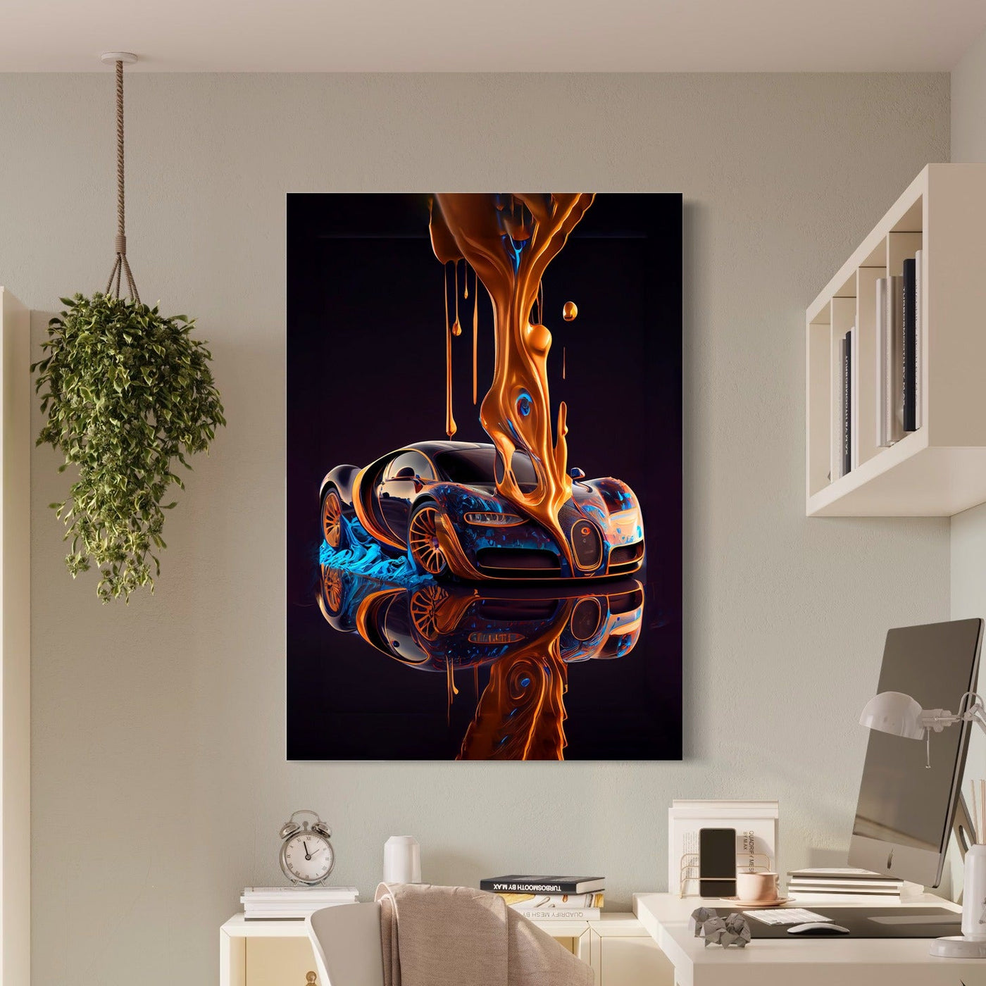 Bugatti la Sublime — sur le mur