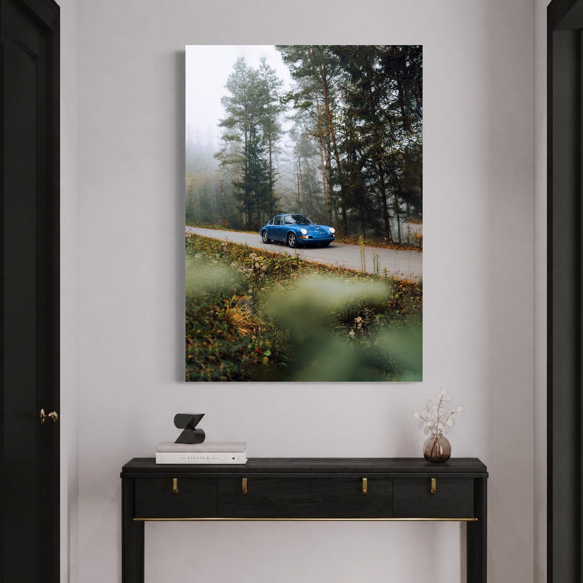 La Route de la Forêt — sur le mur
