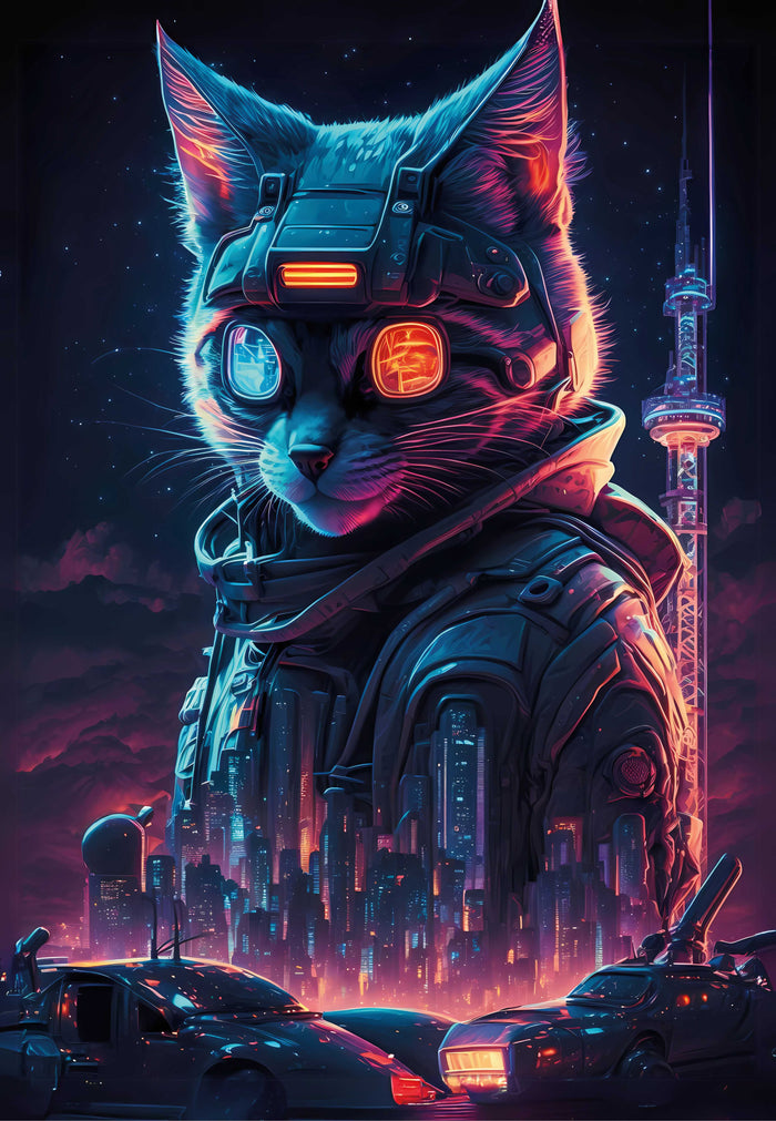 Le Chat Cyberpunk