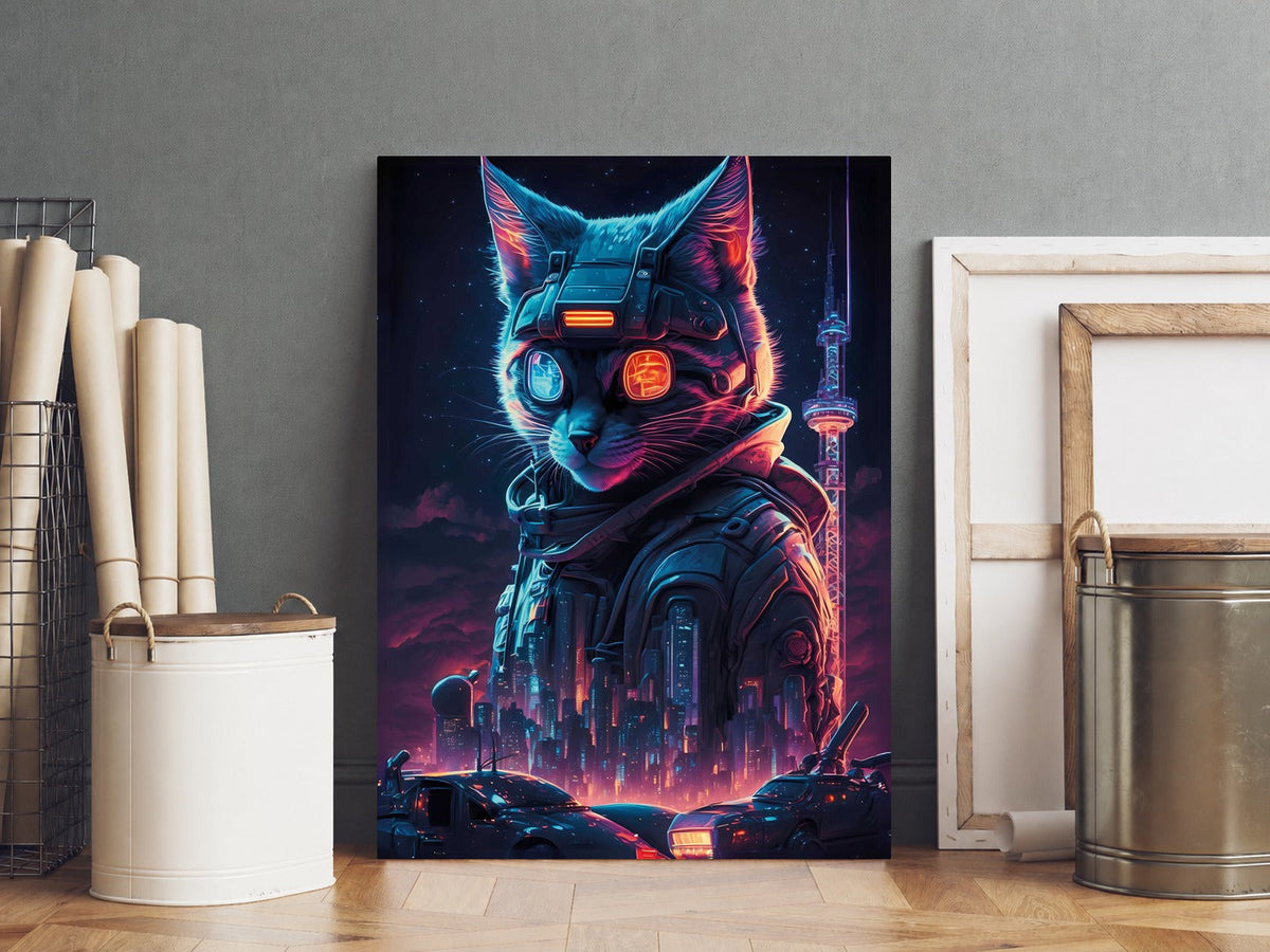 Le Chat Cyberpunk
