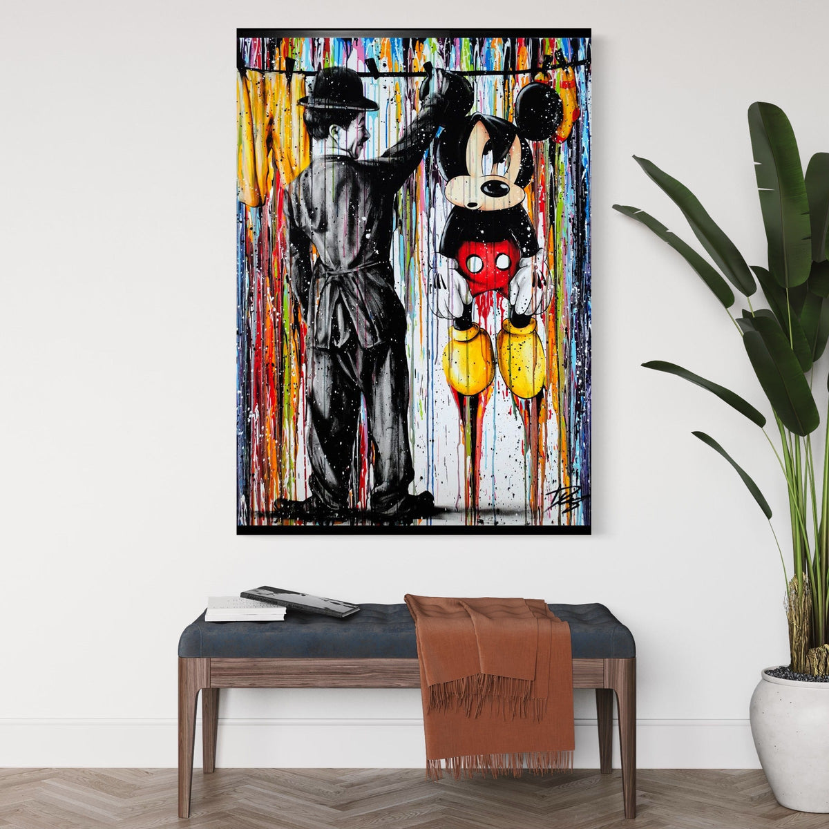 Chaplin Mickey Drip
