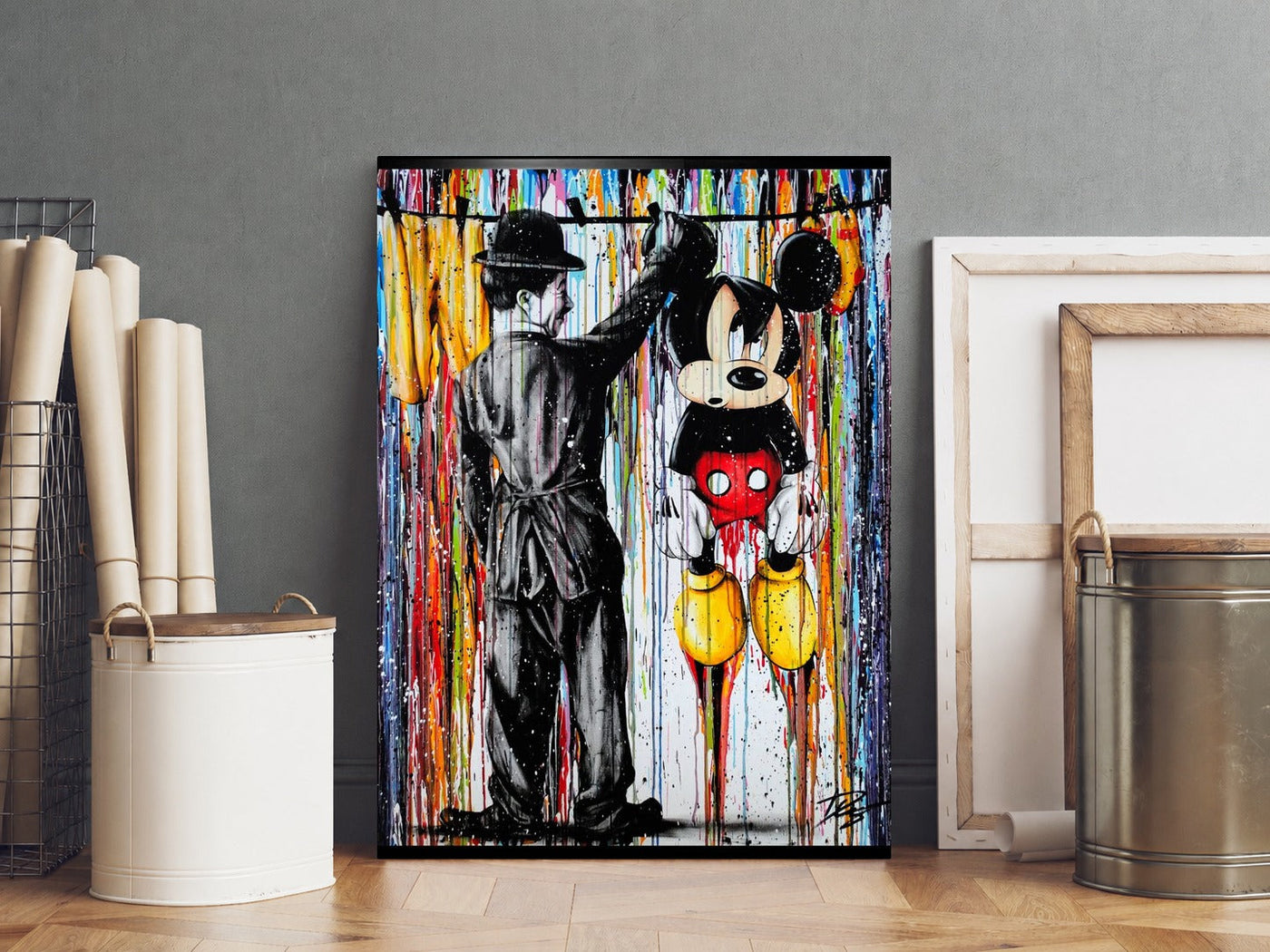 Chaplin Mickey Drip