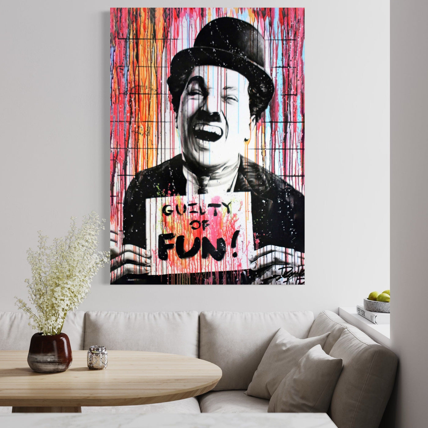 Charlie Chaplin.