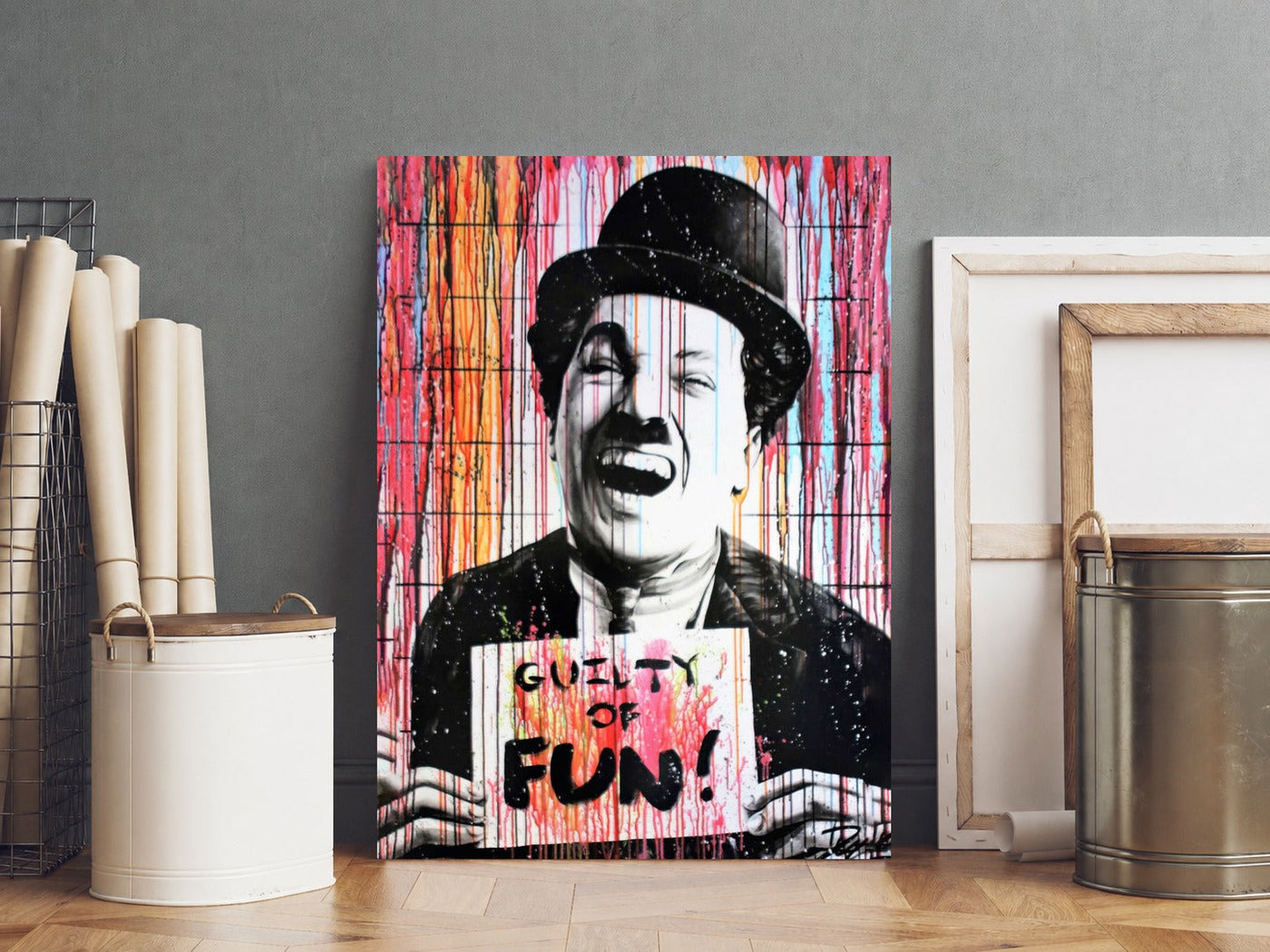 Charlie Chaplin.