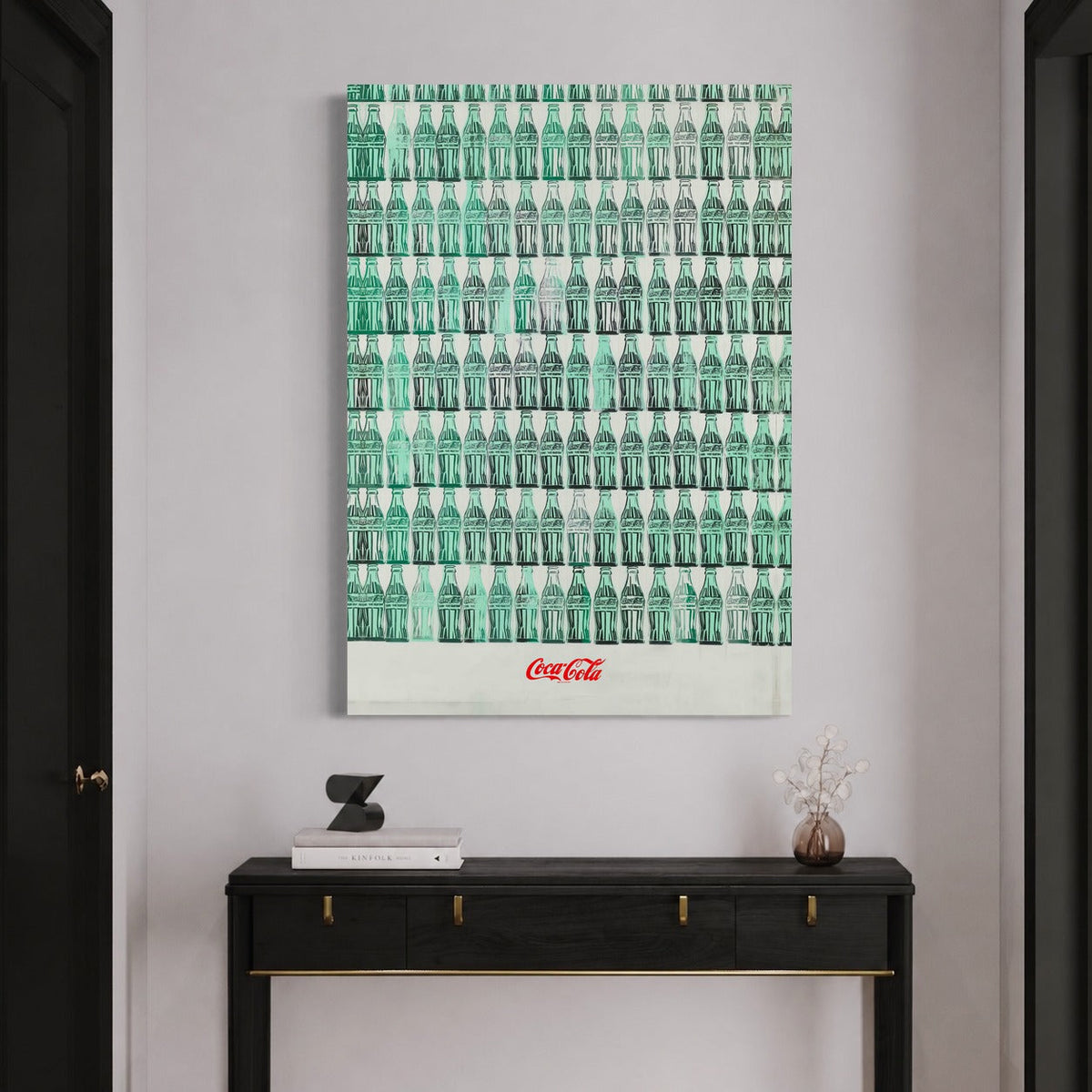 Green Coke (famous painting) — sur le mur
