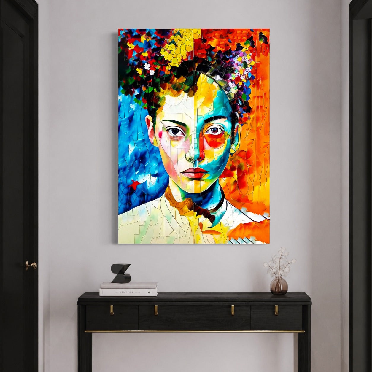 Couleurs Vivantes — sur le mur