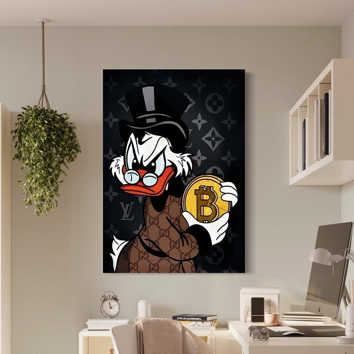Duffy en Folie — sur le mur