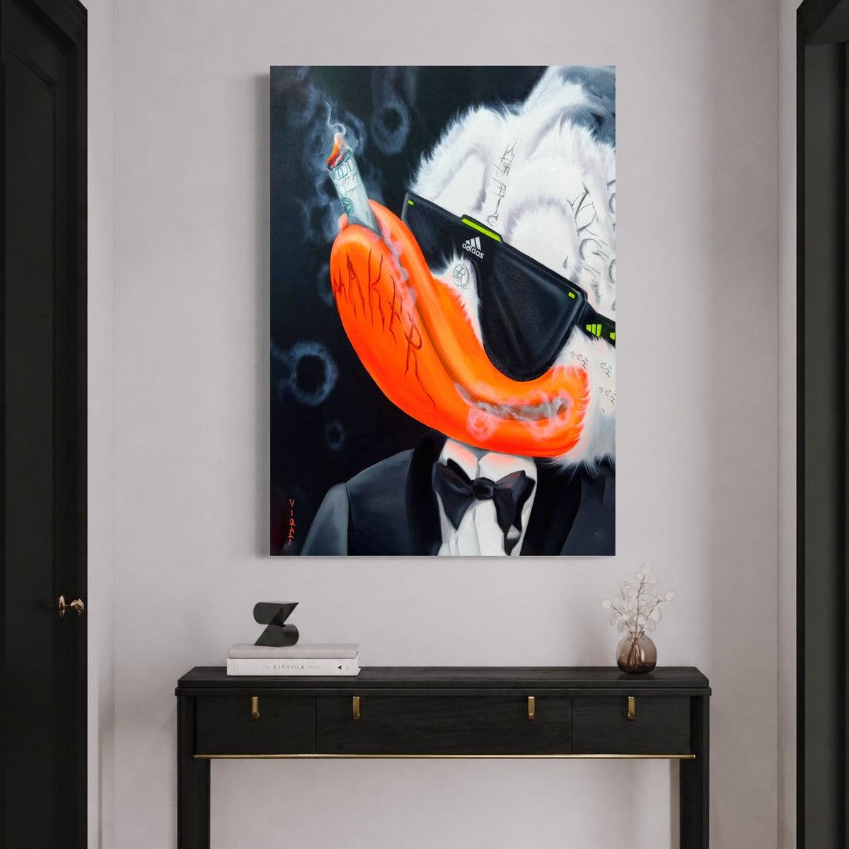 Donald Classique — sur le mur