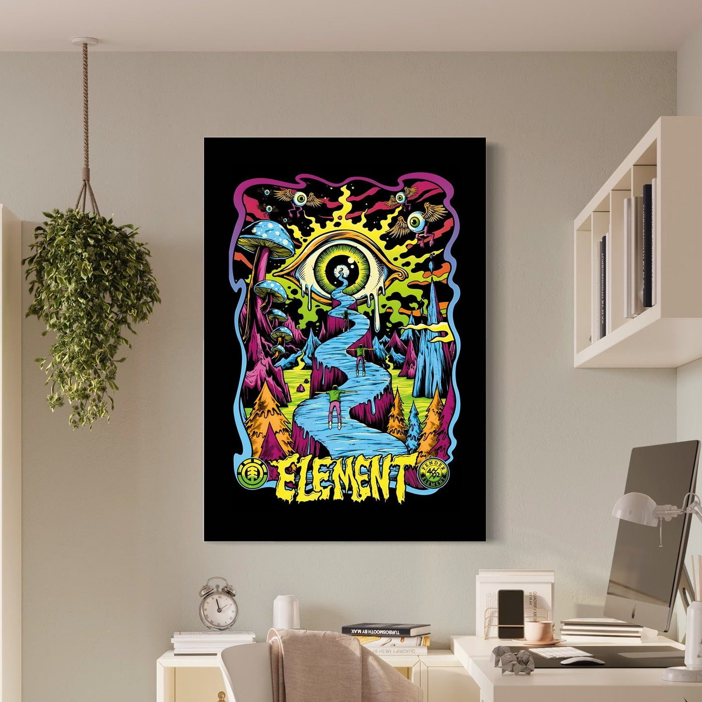 L'Élément Originel — sur le mur