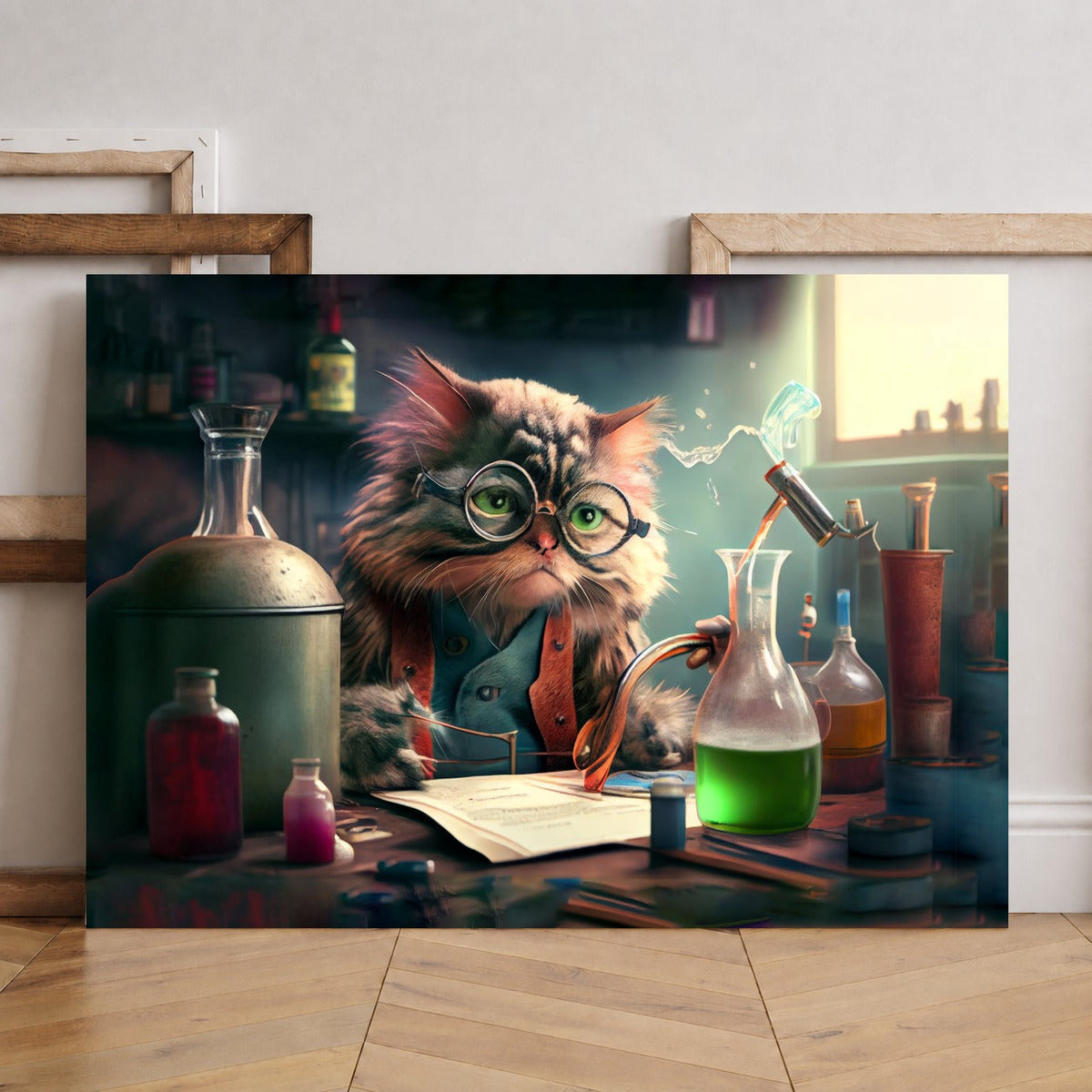 Le Chat Boss du Gaming — sur le mur