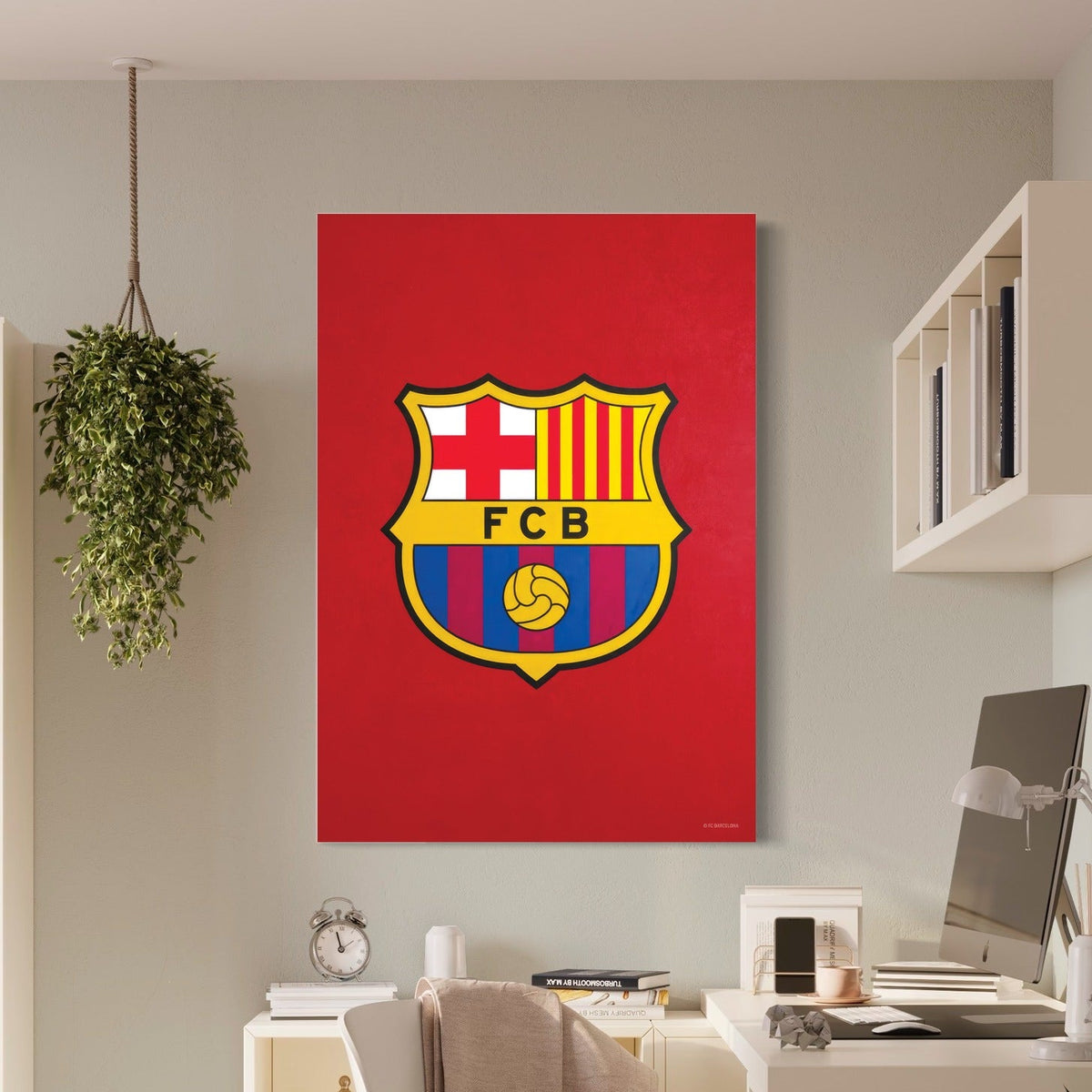 Blaugrana Forever — sur le mur