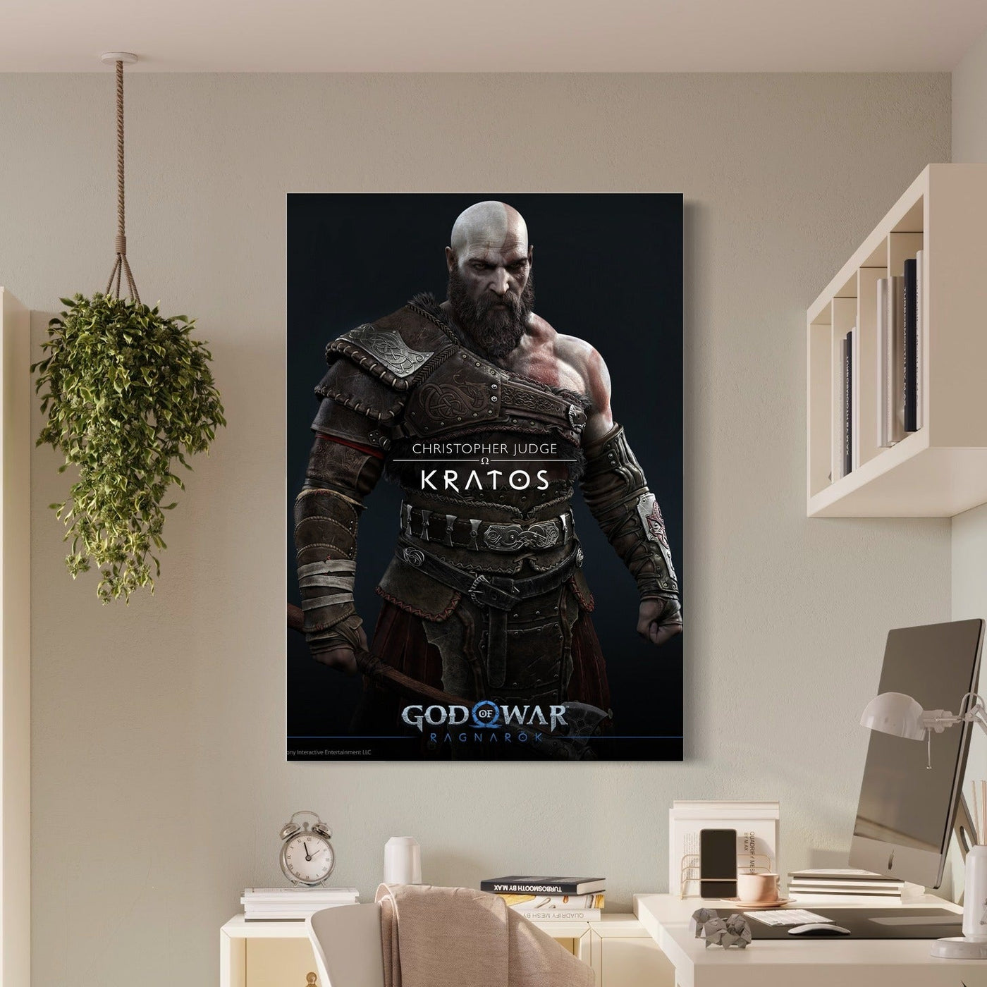Kratos Ragnarök — sur le mur