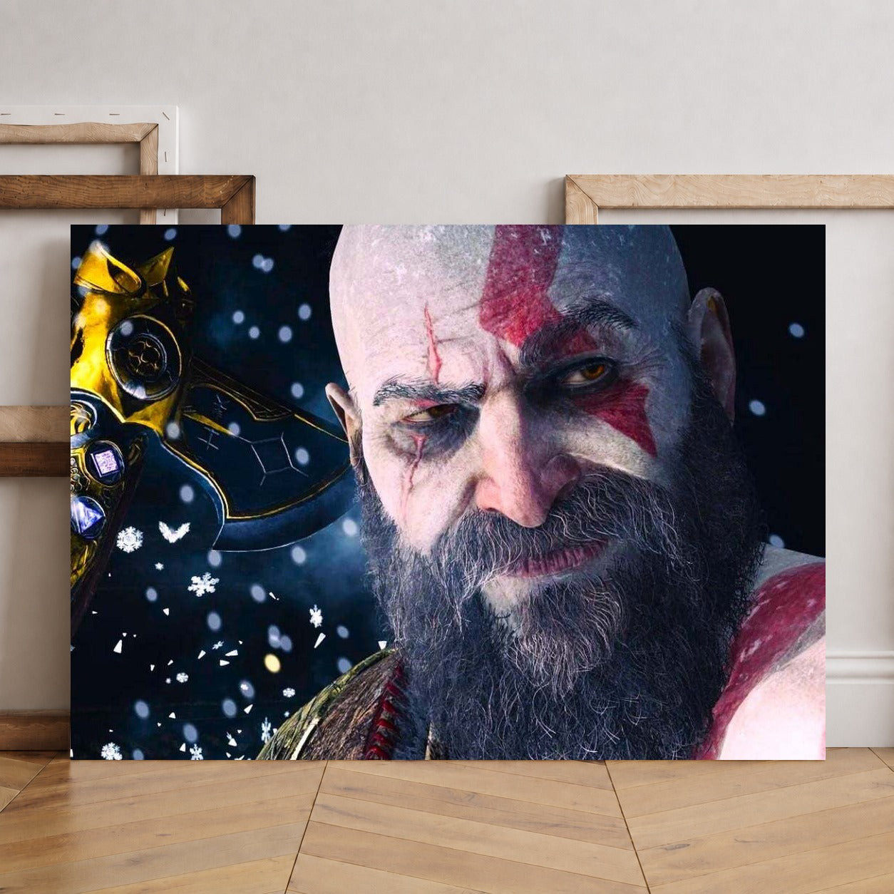 Krtos - God of War — sur le mur