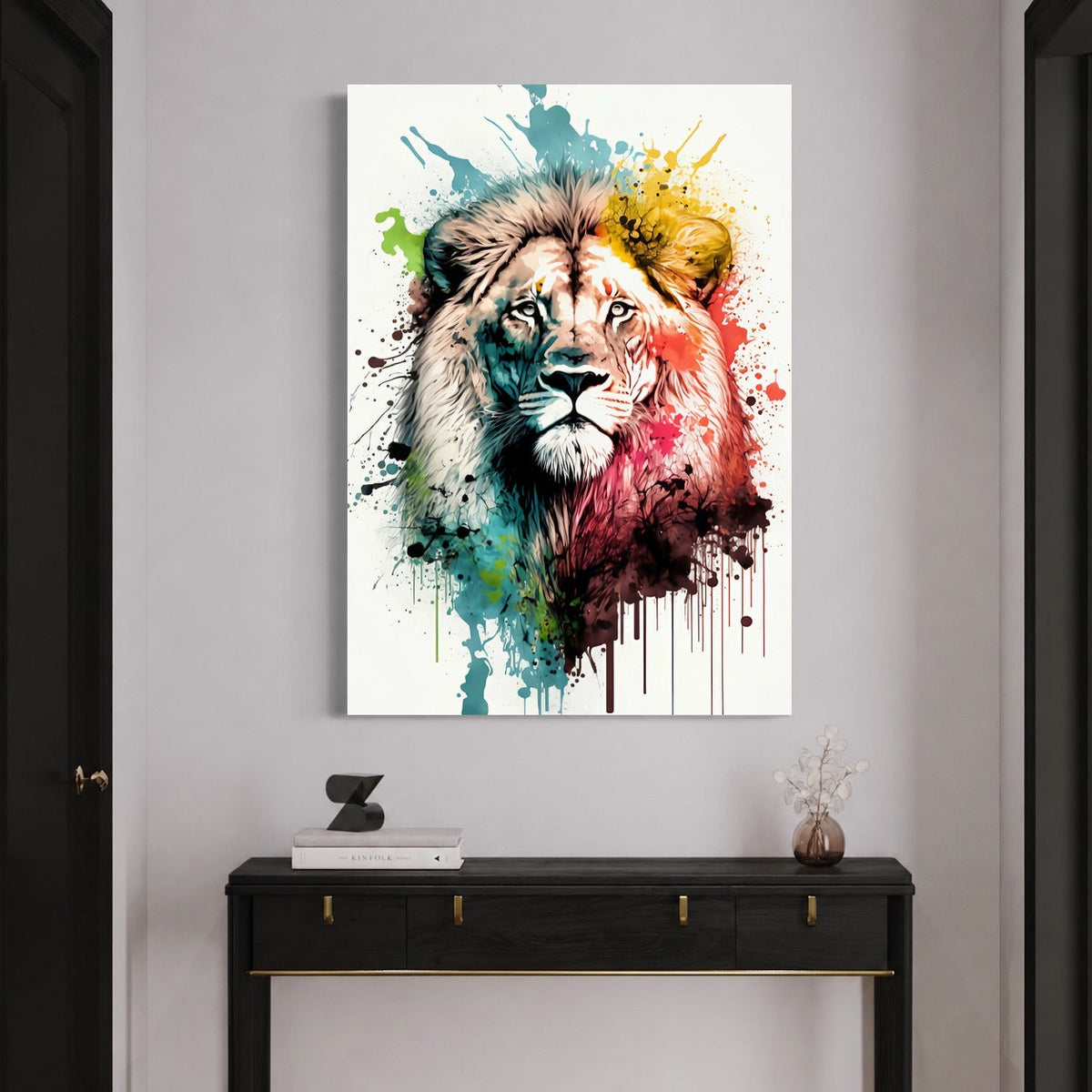 Le Lion Sauvage — sur le mur