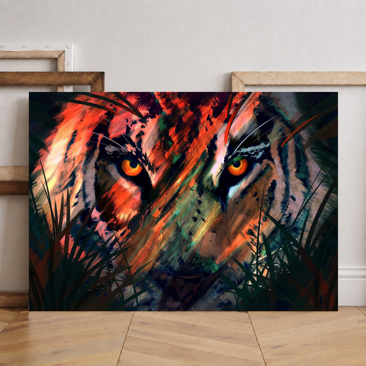 Le Lion Rugissant — sur le mur