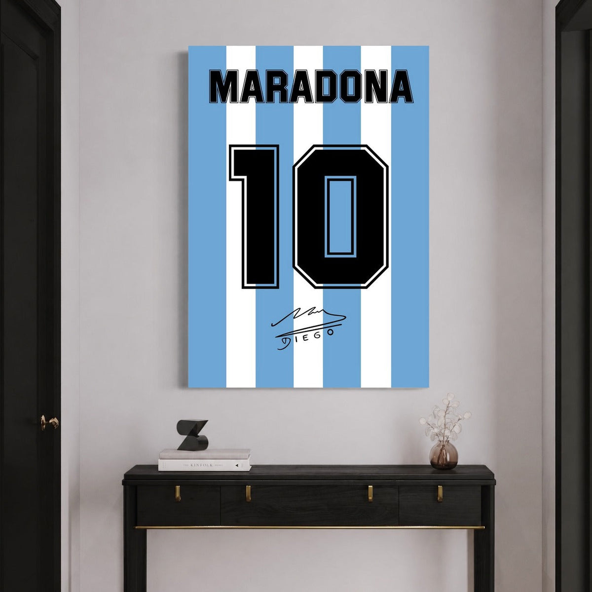 Maradona #10 — sur le mur