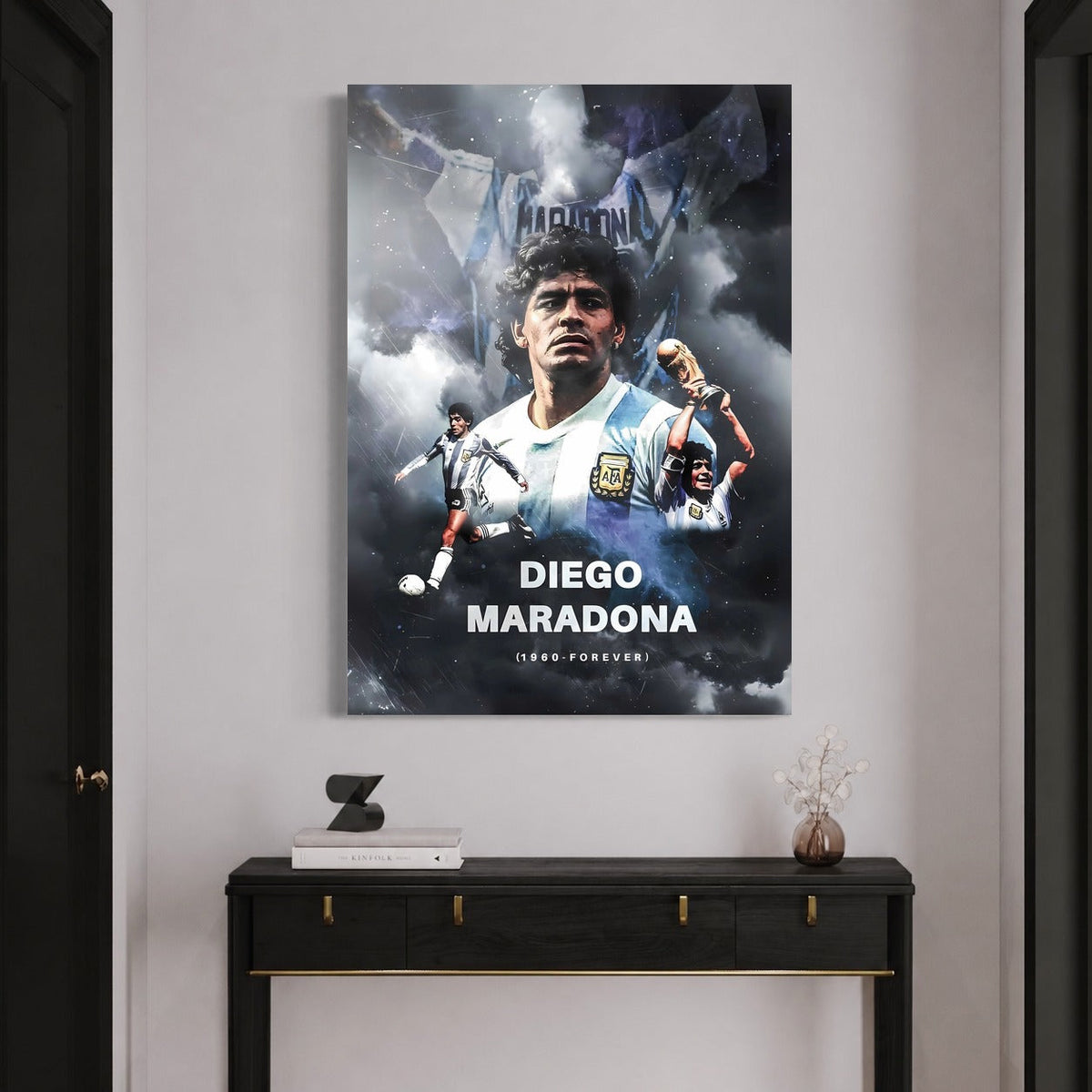 Maradona Forever — sur le mur