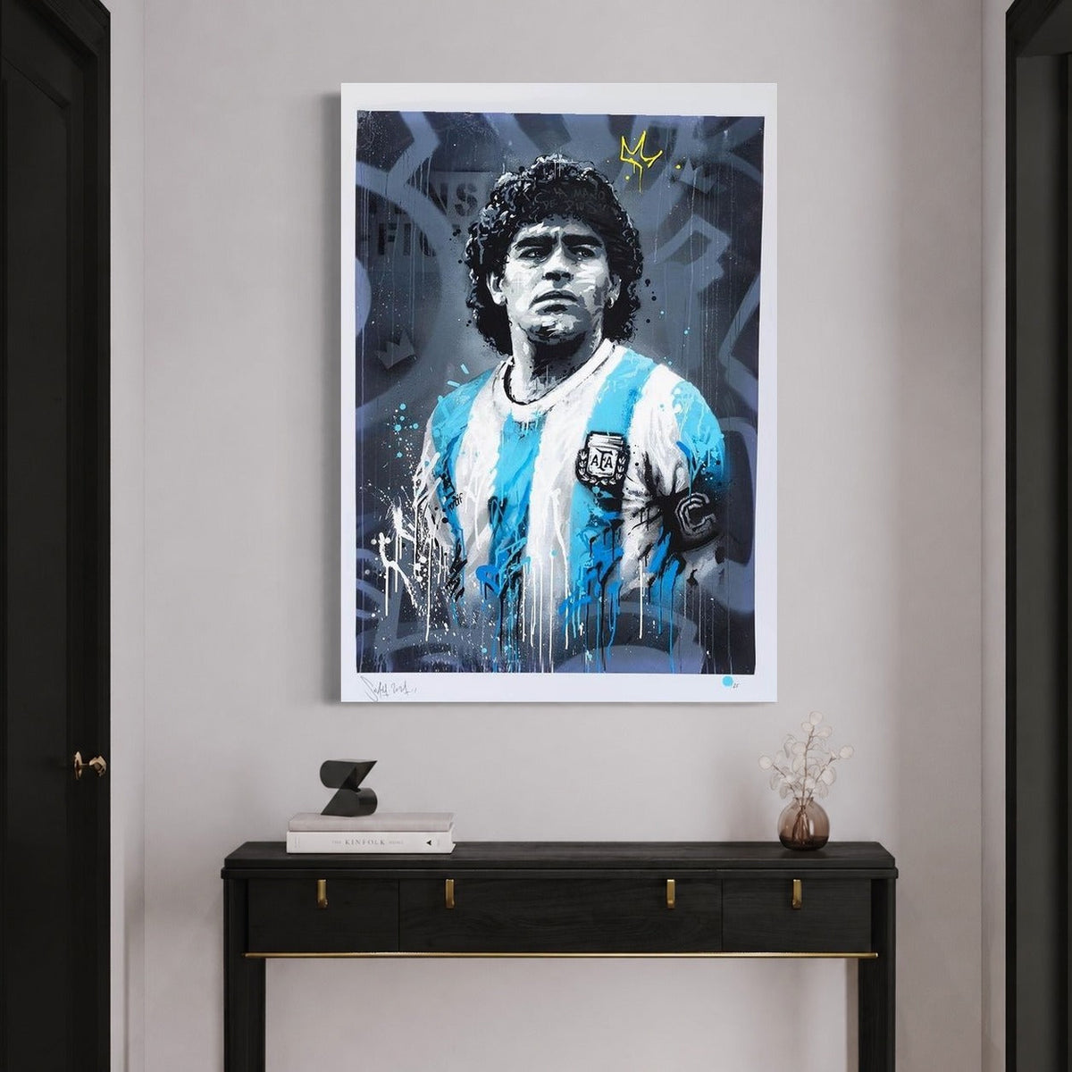 La Main de Dieu — sur le mur