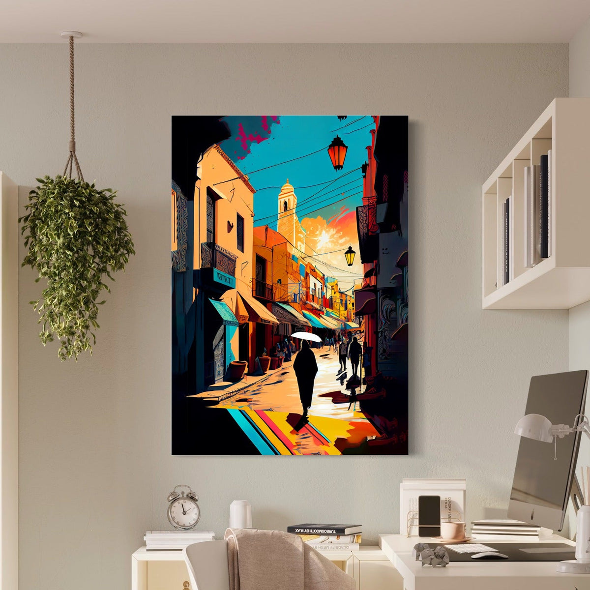 La Médina en Or — sur le mur